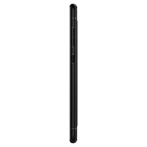 Spigen, Funda Compatible con Samsung Galaxy A70 [Rugged Armor] Absorción de Choque Resistente y diseño de Fibra de Carbono [Compatible con Carga Inalámbrica] - [Negro Mate]