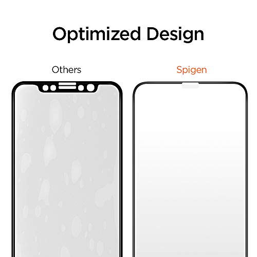 Spigen, Protector Pantalla iPhone 11 Pro (5.8"), Align Master, Cobertura Completa, Marco de Alineación Incluido, Vidrio Templado, Dureza 9H, Compatible con Fundas, Anti-Arañazos (AGL00458)