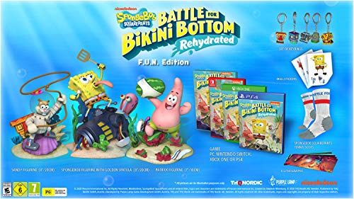 Spongebob SquarePants: Battle for Bikini Bottom Rehydrated - Edición F.U.N (Nintendo Switch)