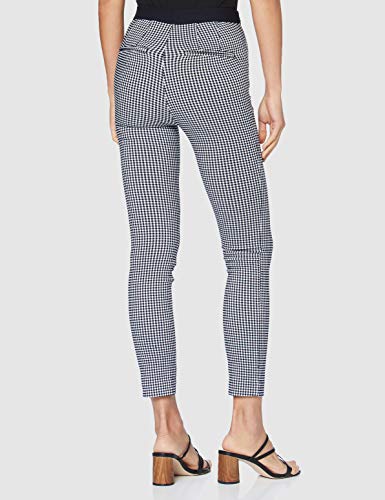 Springfield Chino Vichy-c/98 Pantalones, Multicolor (Multicoloured 98), 38 (Tamaño del Fabricante: 38) para Mujer