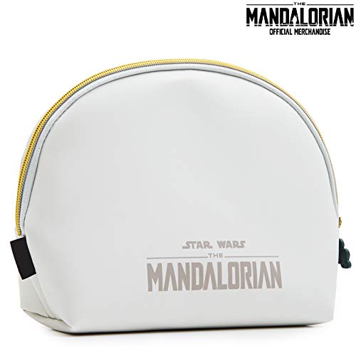 Star Wars Neceser Niño, Neceser Hombre Mujer Diseño Baby Yoda, Bolsa de Aseo Colegio Deporte Viajes, Merchandising Oficial Regalos Originales Para Niños Adolescentes y Adultos