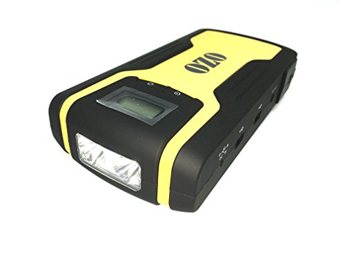 Start Booster Ozo 18000 mAh, arranque Booster litio para coche, 4 x 4 Barco, Quad, Jet Ski, cargador portátil USB y 12 V dc, Jump Starter, Powerbank multifunción, Booster de arranque