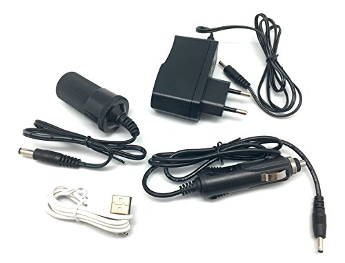 Start Booster Ozo 18000 mAh, arranque Booster litio para coche, 4 x 4 Barco, Quad, Jet Ski, cargador portátil USB y 12 V dc, Jump Starter, Powerbank multifunción, Booster de arranque