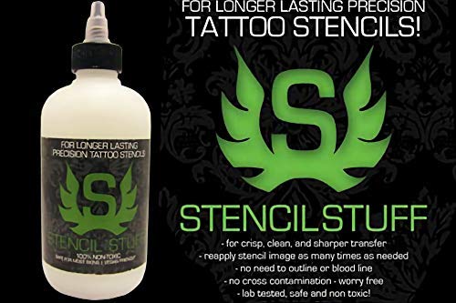 Stencil STUFF - Solución de aplicación para tatuajes - 8oz