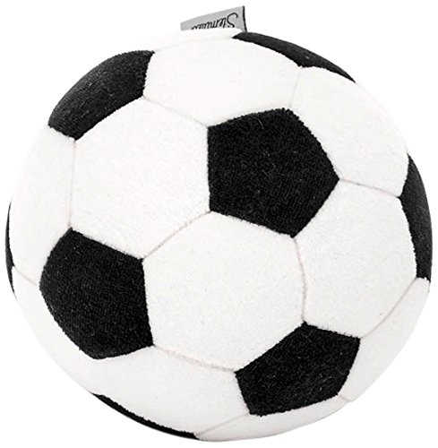 Sterntaler Pelota, Diseño de pelota de fútbol, Edad: de 0 años en adelante, Negro/Blanco