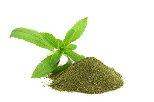 Stevia en Polvo natural molida pura | Estevia de cultivo Ecológica BIO | Hojas molida | Verde | Endulzante proceso natural raw | 100gr