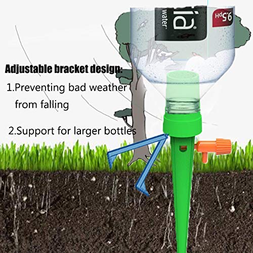 STN Riego por Goteo Automático Kit, Dispositivos AutomáTicos De Riego De Plantas Plantas De Vacaciones De LiberacióN Lenta Sistema De Riego con Interruptor De VáLvula De Control para Planta