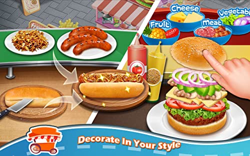 Street Food Stand Cooking Game