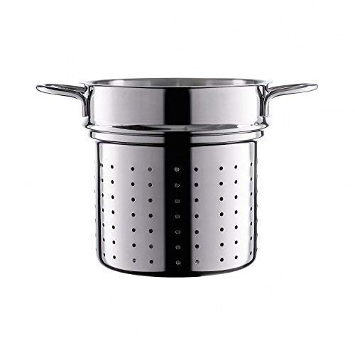 Style'n Cook SAPORE - Olla para pasta (acero inoxidable, 20 x 21 cm)