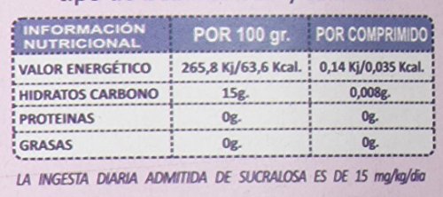 Sucralín - Edulcorante a base de sucralosa, 150 comprimidos