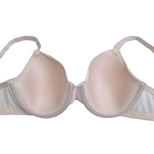 Sujetador sexy para mujer 2020, talla grande 34 36 38 40 B C D E F G H I J copas sin acolchado sujetador con aros - Beige - 85C