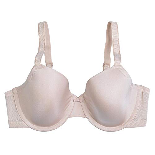 Sujetador sexy para mujer 2020, talla grande 34 36 38 40 B C D E F G H I J copas sin acolchado sujetador con aros - Beige - 85C