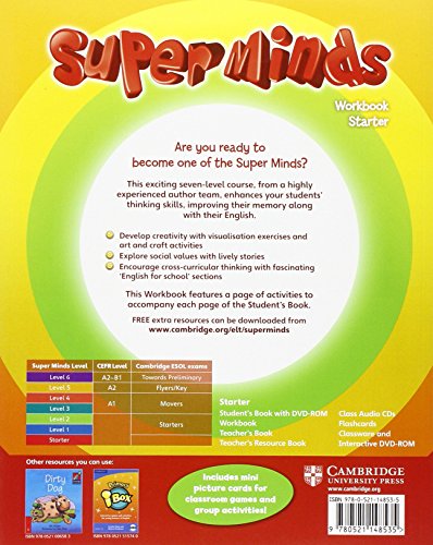 Super Minds Starter Workbook - 9780521148535