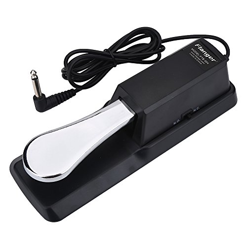 Sustain Pedal, Pedal de Sostenido del Teclado Universal Piano Digital Pedal con Fondo Antideslizante para Yamaha Casio Teclados