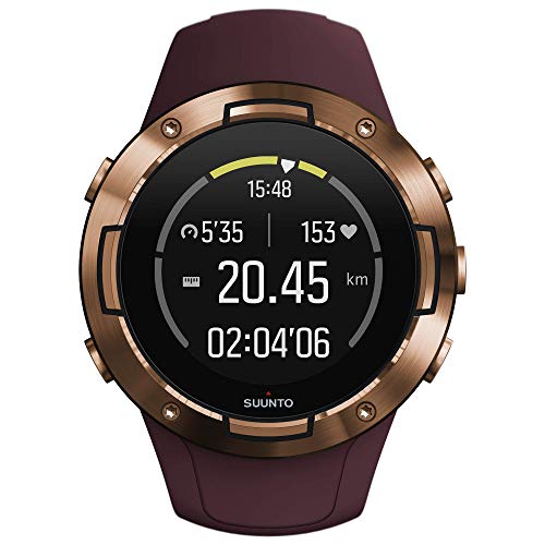 Suunto 5 Reloj deportivo GPS ligero y compacto, Seguimiento 24/7 de actividad física, Medición del ritmo cardiaco en la muñeca