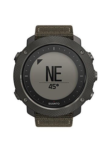 Suunto - Traverse Alpha - Reloj GPS Outdoor para pesca, caza y excursionismo - Sumergible - Foliage (Verde follaje) - Talla única