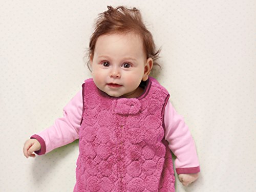 SwaddleDesigns Saco de dormir Cozy zzZipMe, Círculos en color pastel, Kiwi, 12-18 meses