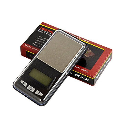Szaerfa Mini escala de la joyería del gramo del LCD del bolsillo de Digitaces 0.01g que pesa electrónico (200g/0.01g)