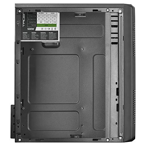 Tacens Anima ACM500, Caja PC Micro ATX + Fuente PC 500W, Compacta, USB 3.0, Aluminio