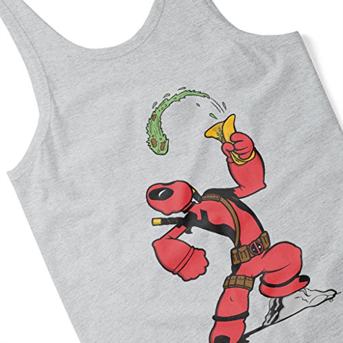 Tacopeye Deadpool Popeye Men's Vest