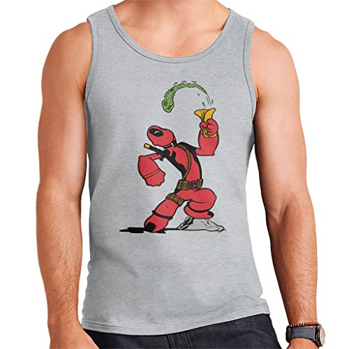 Tacopeye Deadpool Popeye Men's Vest