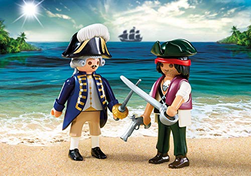 Tarta chuches Playmobil barco pirata