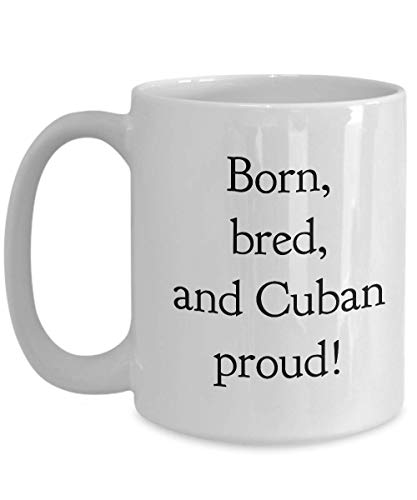 Taza de café Cuba de 11 oz, compañero de trabajo cubano, ideas de regalo para mujeres y hombres, regalos del día de la madre y del padre