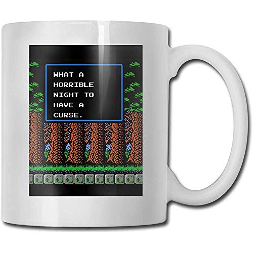 Taza de regalo de café y té Castlevania Curse Taza de cerámica Tazas de bricolaje El mejor regalo para familia, amigo, maestro 11 oz