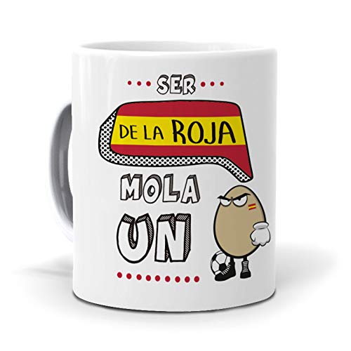 Taza Ser de la roja Mola un Huevo