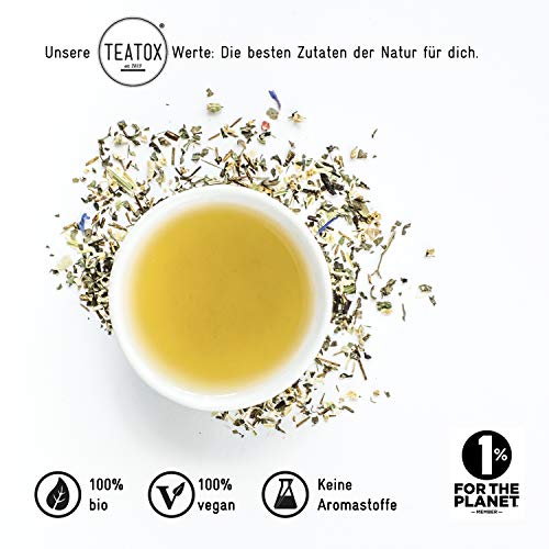 TEATOX Yoga Spirit, té de hierbas orgánicas con hinojo y lavanda (Lata)