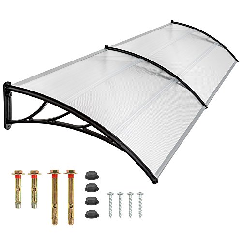 TecTake MARQUESINA Techo TOLDO Dosel para Puertas PROTECCIÓN - Varias tamaños - (Tamaño: 300 cm | No. 401267)