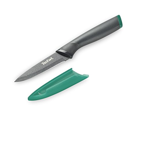 Tefal K1220614 - Cuchillo para pelar y Estuche, plástico, Gris, 30 x 10 x 2,9 cm