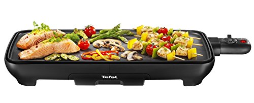 Tefal Málaga Plancha De Asar, 2000 W, Aluminio, Negro