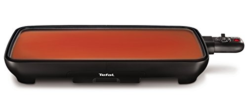 Tefal Málaga Plancha De Asar, 2000 W, Aluminio, Negro