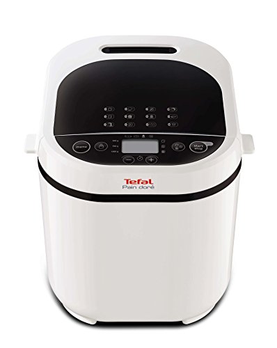 Tefal Pain Doré PF2101 720W Color blanco - Panificadora (Color blanco, 1 kg, 500 g, 15 h, LCD, 720 W)