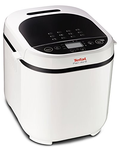 Tefal Pain Doré PF2101 720W Color blanco - Panificadora (Color blanco, 1 kg, 500 g, 15 h, LCD, 720 W)