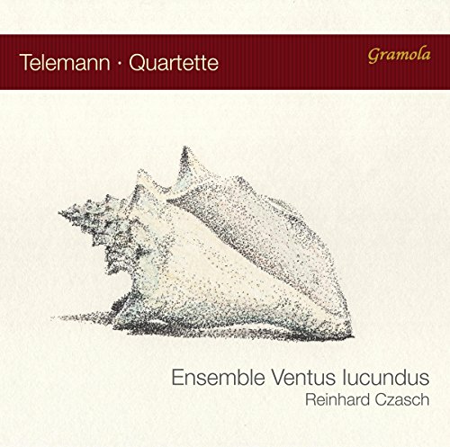 Telemann : Quatuors pour flûtes. Ensemble Ventus Iucundus, Czasch.