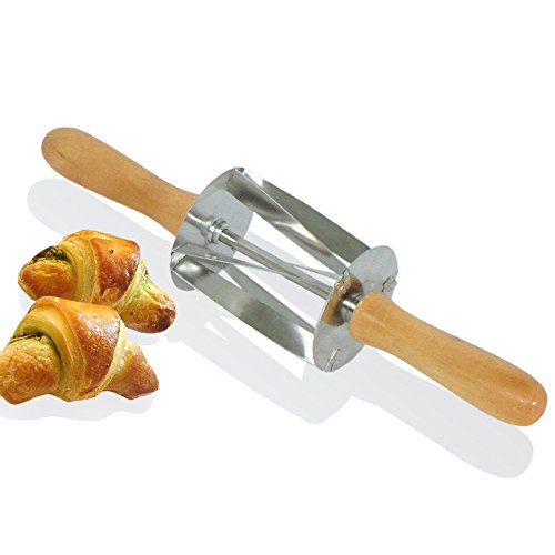 Tellier - Rodillo Cortador Croissant INOX 34cm