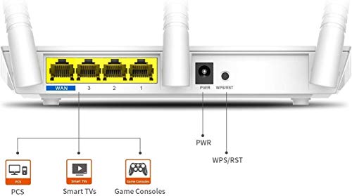 Tenda F3 - Router WiFi (300 Mbps) Color Blanco