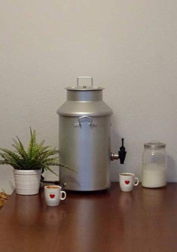 Termo bebidas calientes industrial, cap 6 litros, Potencia 1000W, 230 Vac, gran diseño, ideal para locales con encanto. Ideal para mantener caliente y servir: leche,chocolate,vino,té,caldo,agua..