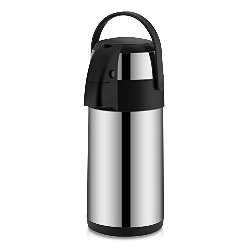 Termo de acero inoxidable con dispensador de té y café acero inoxidable 3 L