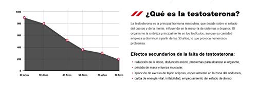 TESTOLAN Premium - Testosterone Booster, rejuvenece su cuerpo, aumenta la libido, le da vitalidad, fuerza y vigor, para todos los hombres mayores de 30 años, paquete básico 120 cápsulas / 820 mg