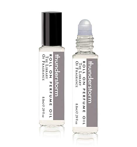 The Library of Fragrance Roll On Perfume Thunderstorm - 8.8 ml.