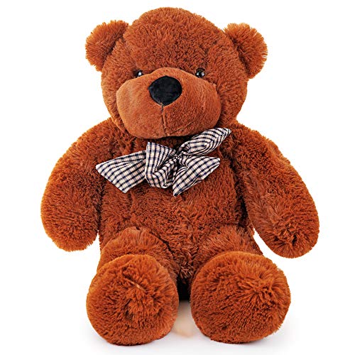 THE TWIDDLERS Oso Peluche 80cm - Gigante Teddy Bear con Sensación De Felpa Suave Regalo para Día De San Valentín –Grande Tierno Y Romántico para Pareja, Y Ocasiones Especiales