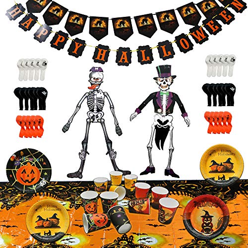 THE TWIDDLERS Paquete de Decoración de Halloween Completo, 88 Piezas - Todo en un Paquete - Ideal para Bolsas de Regalo y Fiestas Accesorio de Halloween