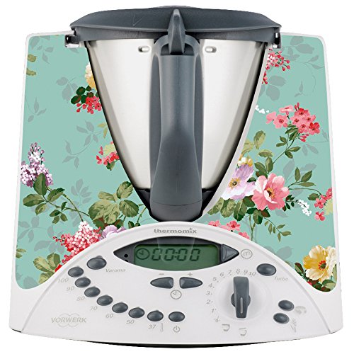 thermodernizate- Vinilos Thermomix TM31 Flores Vintage