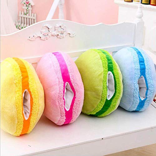 Throw   Macarons Pillow   Venta al por Mayor Multicolors Cushion Plush Naps Hand Warmer Toy, HG4891BL1