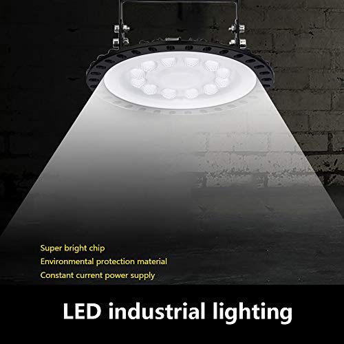 TIAS 50 / 100W Ufo Led High Bay Light 10000Lm 6000K-6500K Daylight White Ultra Thin Led Warehouse Iluminación Ip65 Impermeable High Bay Light para Garaje