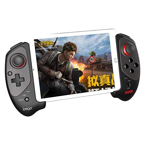 TIMOWU Mando de Videojuegos inalámbrico Controlador de Juegos inalámbrico Bluetooth Gamepad Joystick Game Pad Android, el Ajuste for el iPad Joypad de Control de Juegos