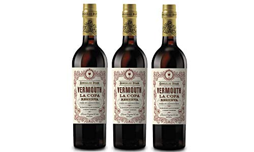 Tio Pepe Vermouth La Copa Reserva - 3 Botellas x 750 ml - Total: 2250 ml